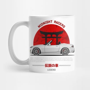 Tuner White NC Miata Roadster JDM Mug